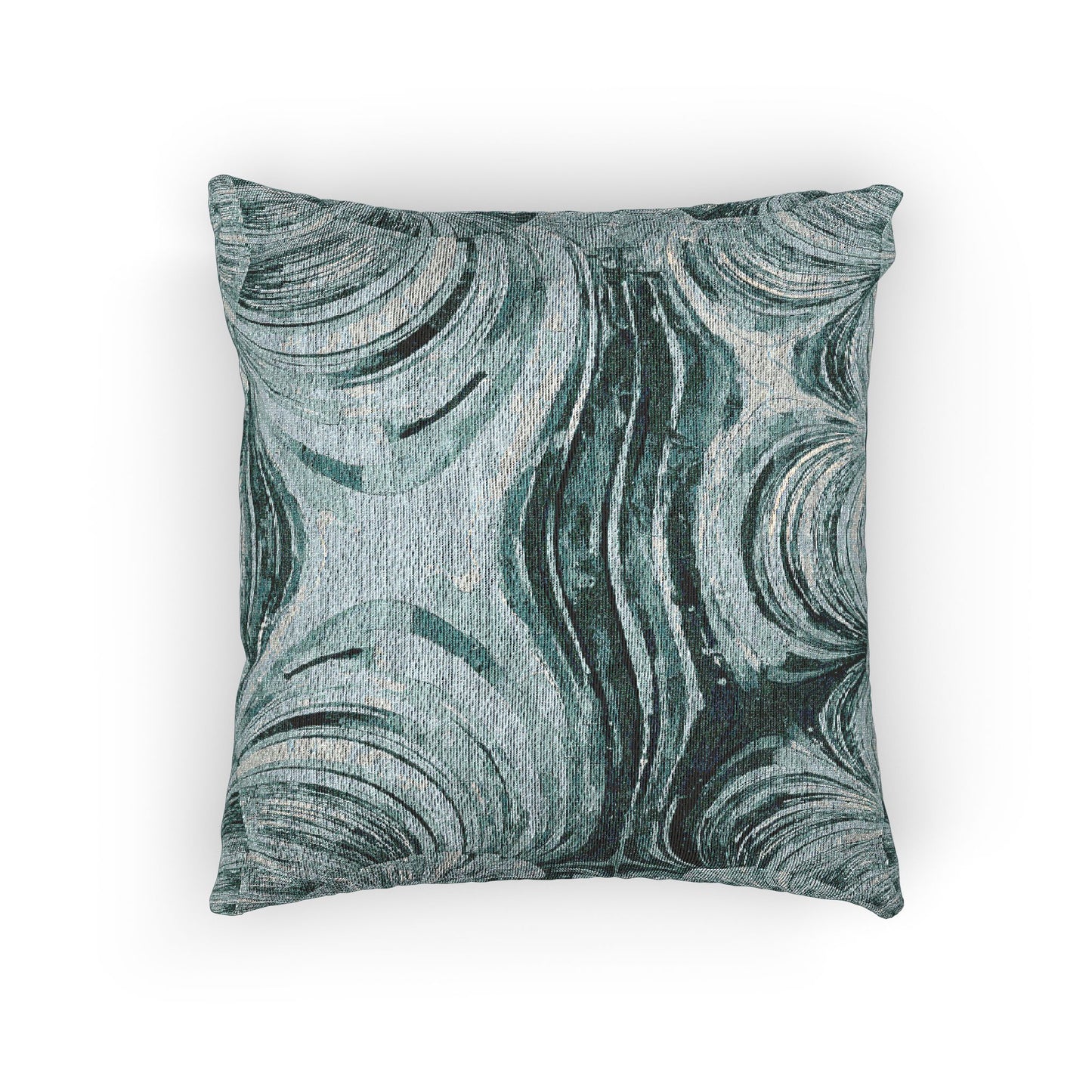 Uzi Spiral Tif Woven Pillow, 17" x 18"