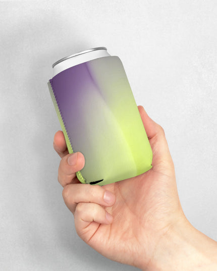 Purple Golden Fade 12 oz Can Cooler Sleeve