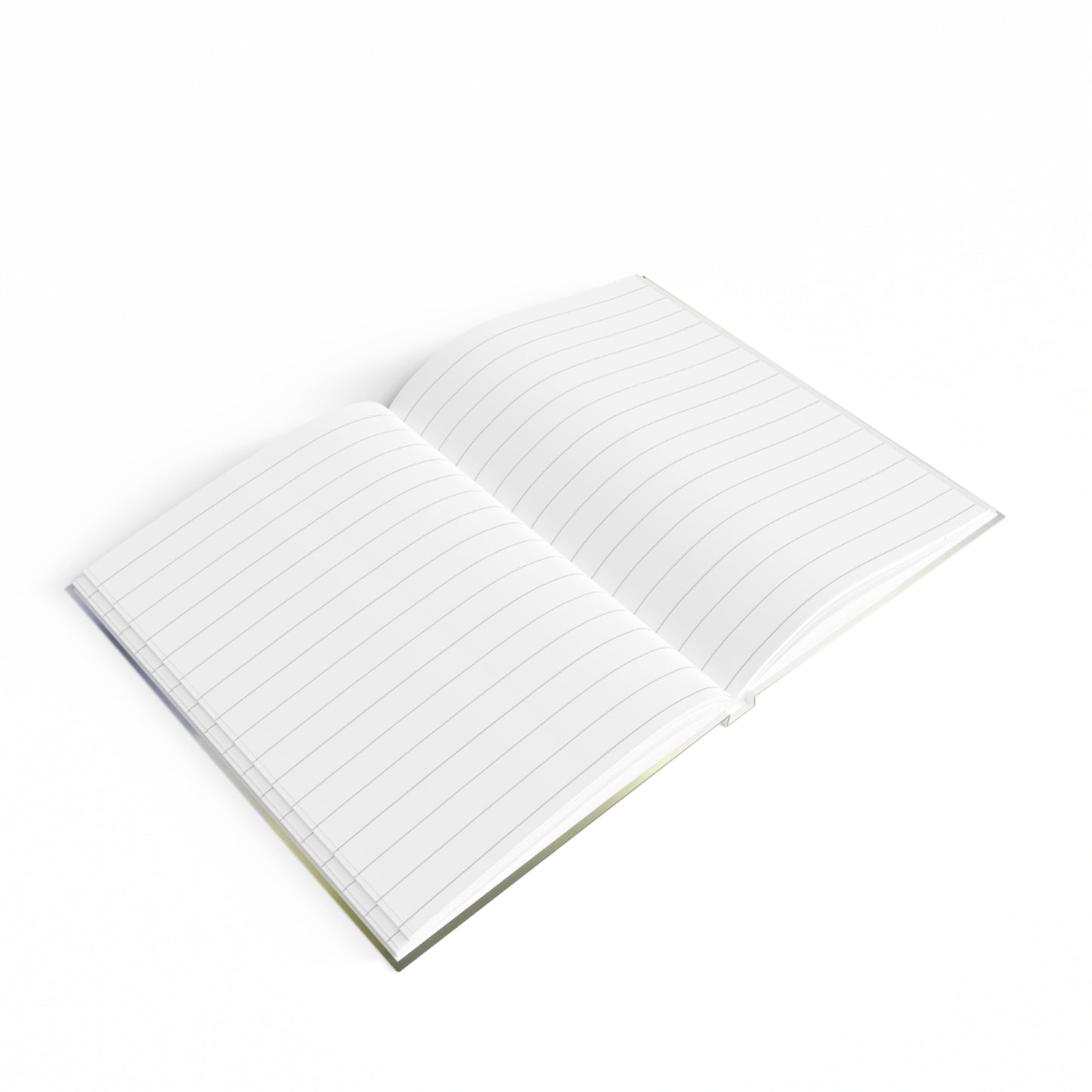 Lavender Sea Golden Fog 5" x 7" Journal - 128 Ruled Line pages