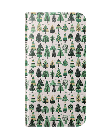 Mini Vintage Green Trees Flip Cases, Iphone 15 Plus
