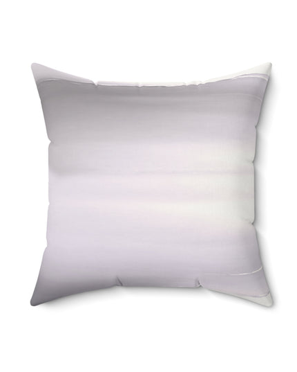 Sephia Sea Dark Fog 18" x 18" Faux Suede Square Pillow