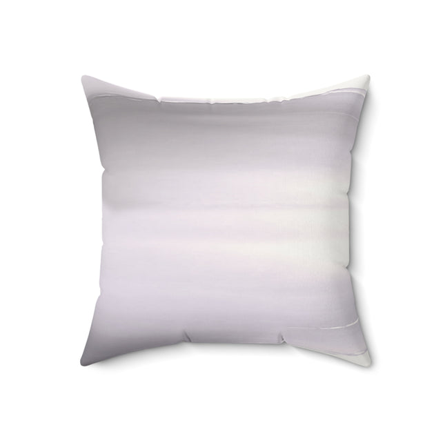 Sephia Sea Dark Fog 18" x 18" Faux Suede Square Pillow