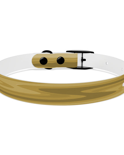 Brown Wavey Small Dog Collar