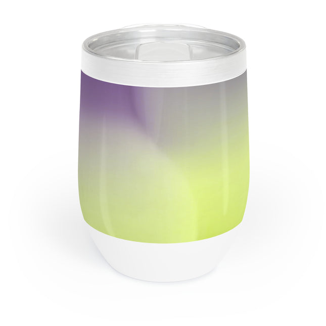 Purple Golden Fade 12 oz Chill Wine Tumbler