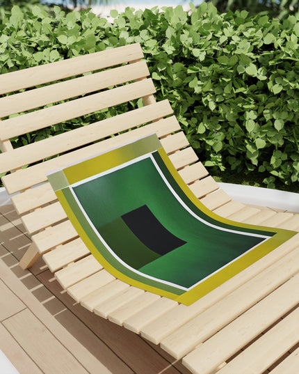 Alpha Shadow Beach Towel, 18" x 27"