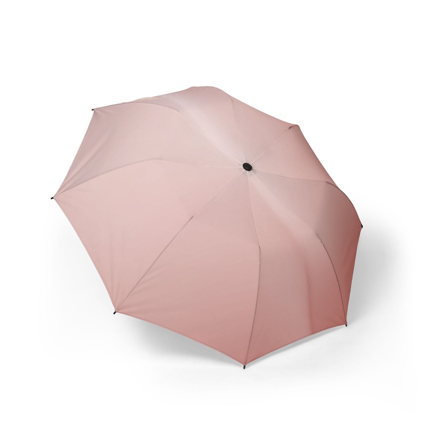 Rose Red Fade Foldable Umbrella - Compact & Chic
