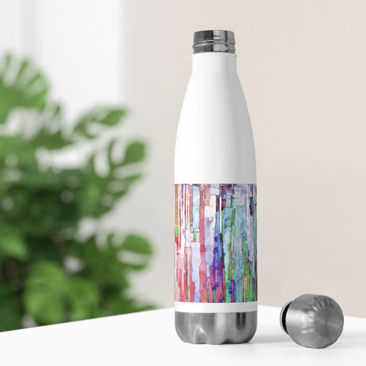 Striped Pastels 20oz Insulated Water Bottle