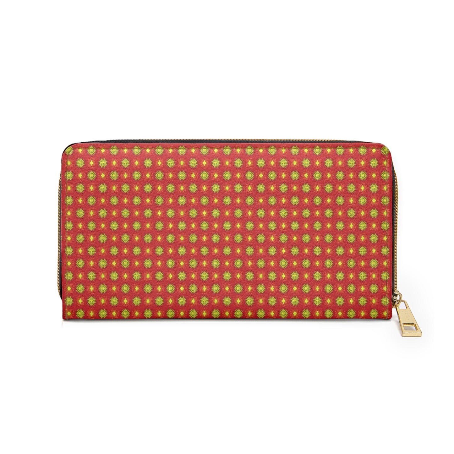 Late Evening Star-crossed Bodies Elegant Abstract Zipper Wallet - Stylish & Functional Accessory for Everyday Use