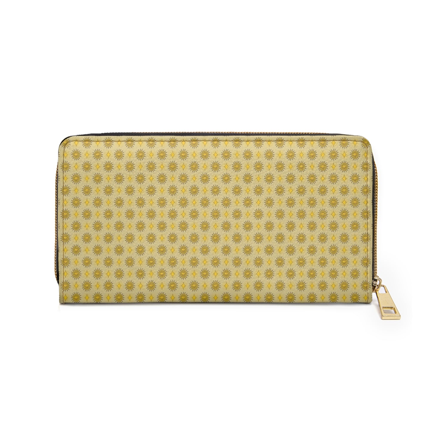 Lemongrass Star-crossed Bodies Elegant Abstract Zipper Wallet - Stylish & Functional Accessory for Everyday Use