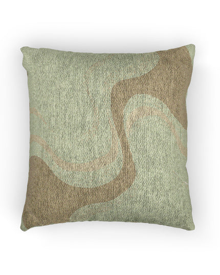 Lemon Wavey Woven Pillow, 17" x 18"