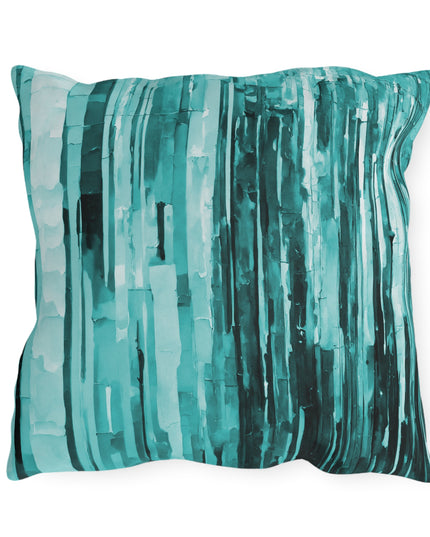 Striped Tif 18" x 18" Outdoor Pillow