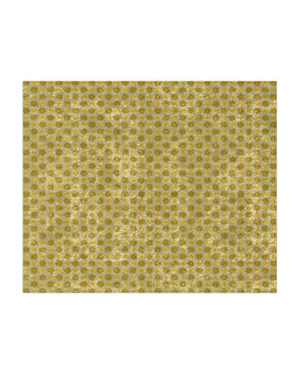 Lemongrass Star-crossed Bodies Crushed Velvet Blanket, 50" x 60"