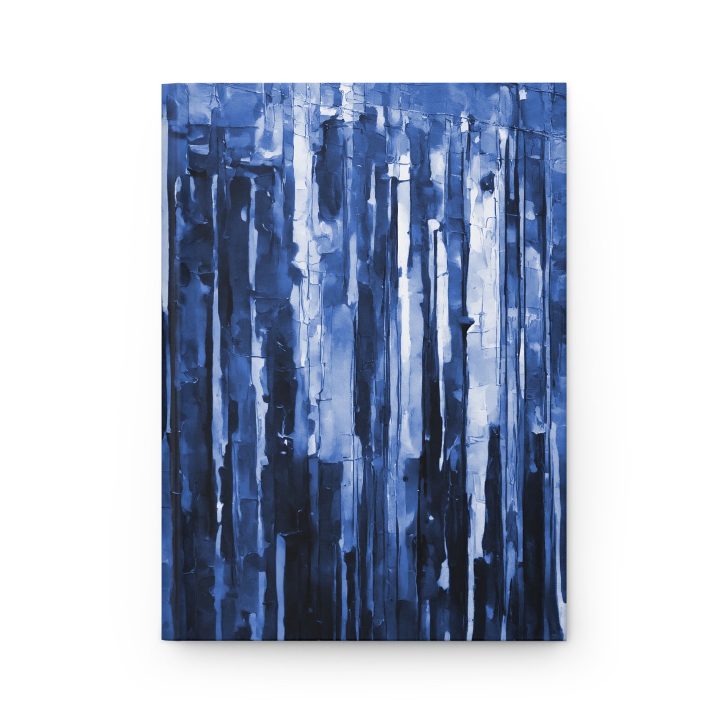 Striped Deep Brown 5.75" x 8" Hardcover Journal Matte with 150 lined pages