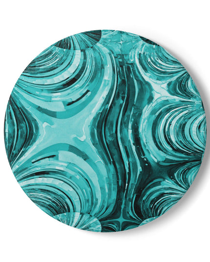 Uzi Spiral Tif 4" x 4" Round Ceramic Coaster