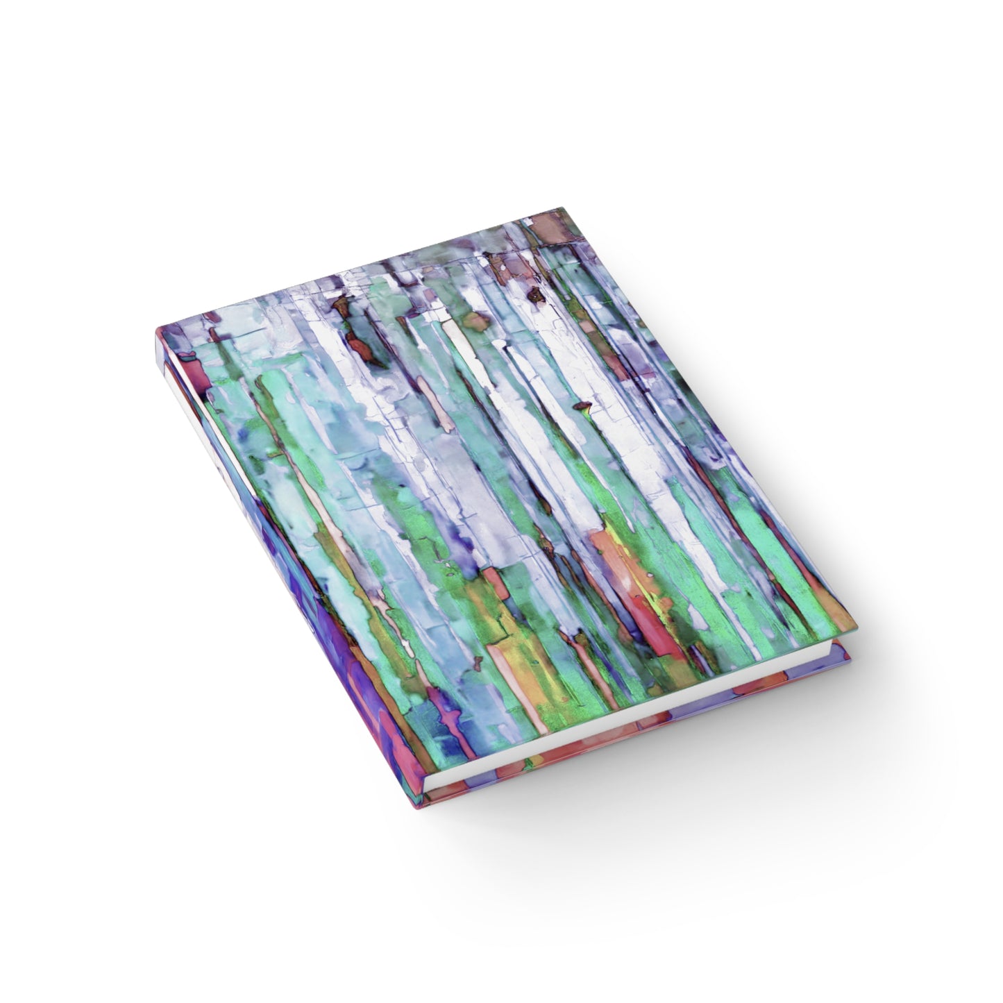 Striped Pastels 5" x 7" Journal - 128 Ruled Line pages