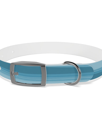 Sky Blue Wavey Small Dog Collar