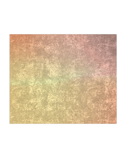 Hot Peach Fade 50" x 60" Crushed Velvet Blanket