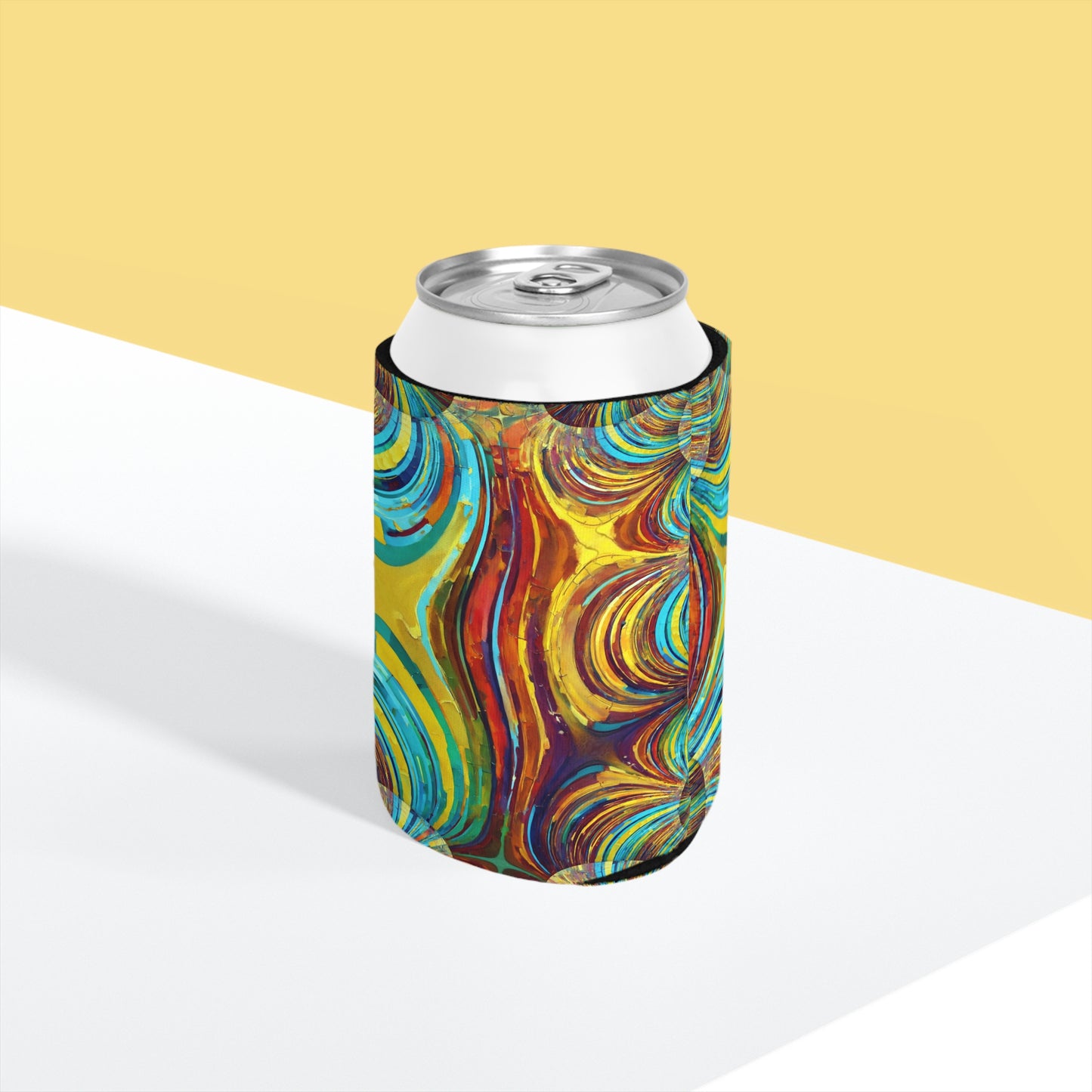 Uzi Spiral Alpha 12 oz Can Cooler Sleeve