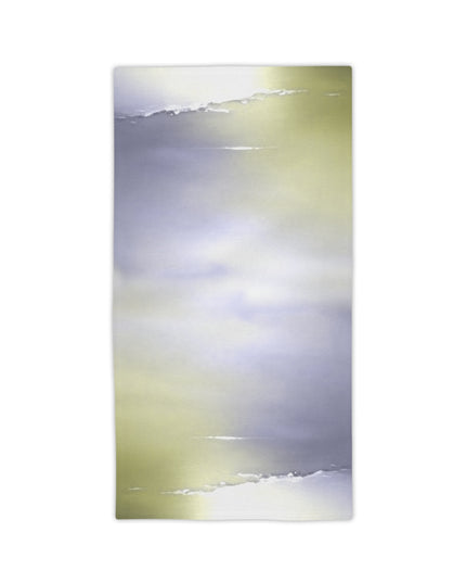 Lavender Sea Golden Fog Beach Towel, 24" x 44"
