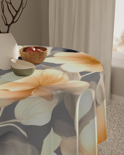 Soft Blossom Floral Bunch Tablecloth, 55" x 55"