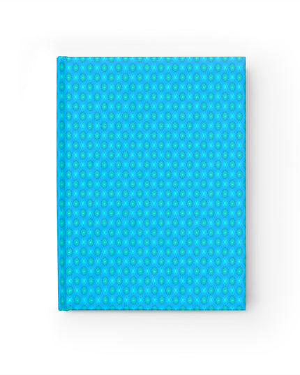 Light Blue Star-crossed Bodies Journal - 128 Ruled Line pages - 5" x 7"