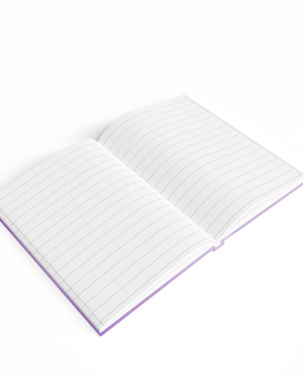 Soft Lavender Fade 5" x 7" Journal - 128 Ruled Line pages
