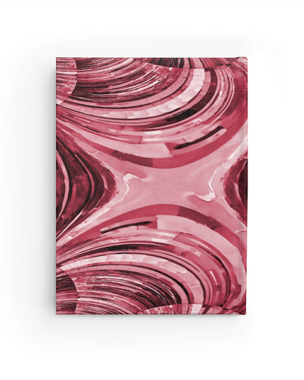 Uzi Spiral Ruby 5" x 7" Journal - 128 Blank pages