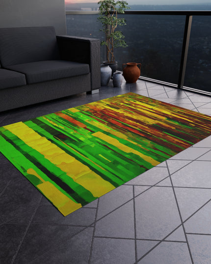 Striped Beta Outdoor Rug, 60" x 84"