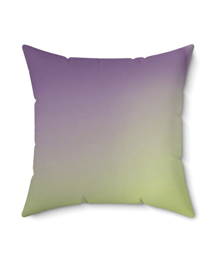 Purple Golden Fade 18" x 18" Faux Suede Square Pillow