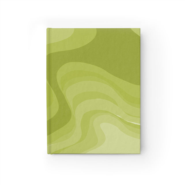 Lemon Wavey 5" x 7" Journal - 128 Blank pages