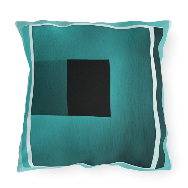 Mint Shadow 20" x 20" Outdoor Pillow