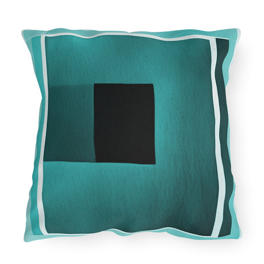 Mint Shadow 20" x 20" Outdoor Pillow