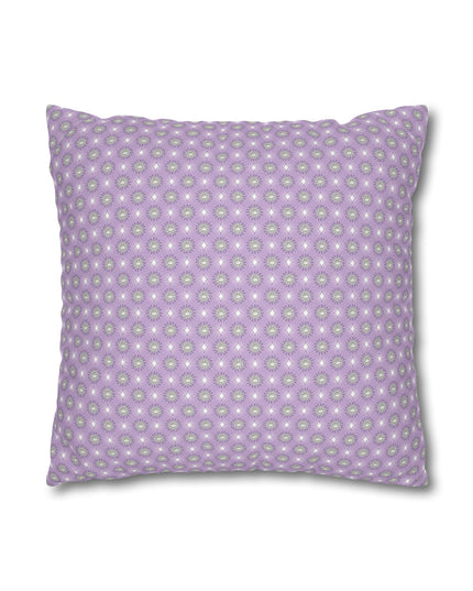 Lavender Star-crossed Bodies Spun Polyester Square Pillowcase, 14" x 14"