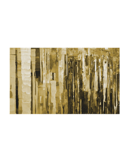 Striped Light Brown 36" x 60" Outdoor Rug