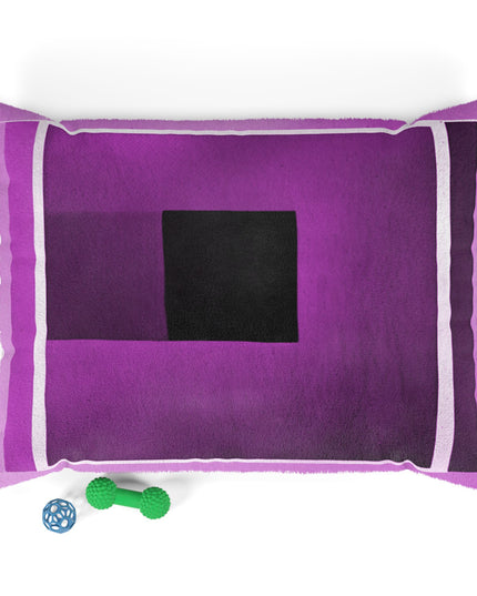 Magenta Shadow 40" × 30" Pet Bed