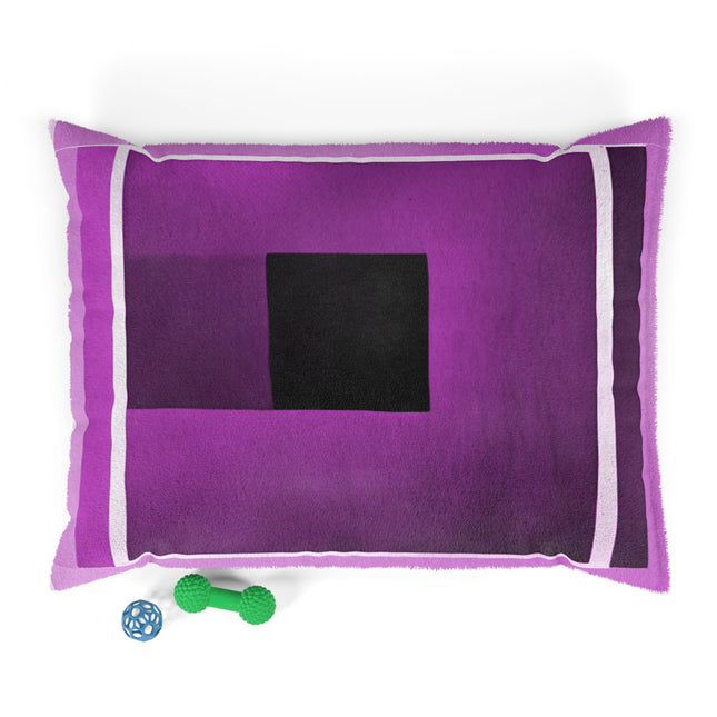 Magenta Shadow 40" × 30" Pet Bed