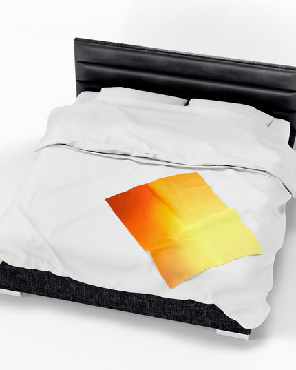 Phoenix Fade Velveteen Plush Blanket, 30" x 40"