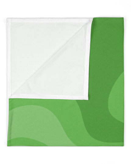Greenie Meanie Wavey Baby Swaddle 30″×40″ Blanket