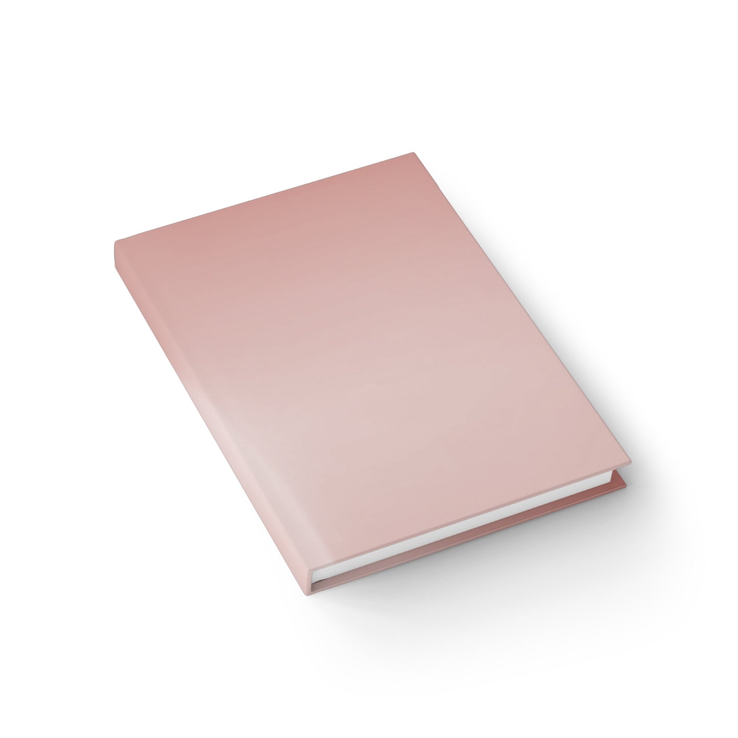 Rose Red Fade 5" x 7" Journal - 128 Ruled Line pages