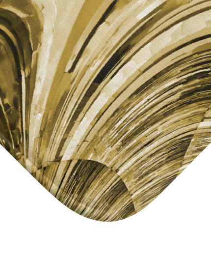 Uzi Spiral Light Brown 34" x 21" Bath Mat