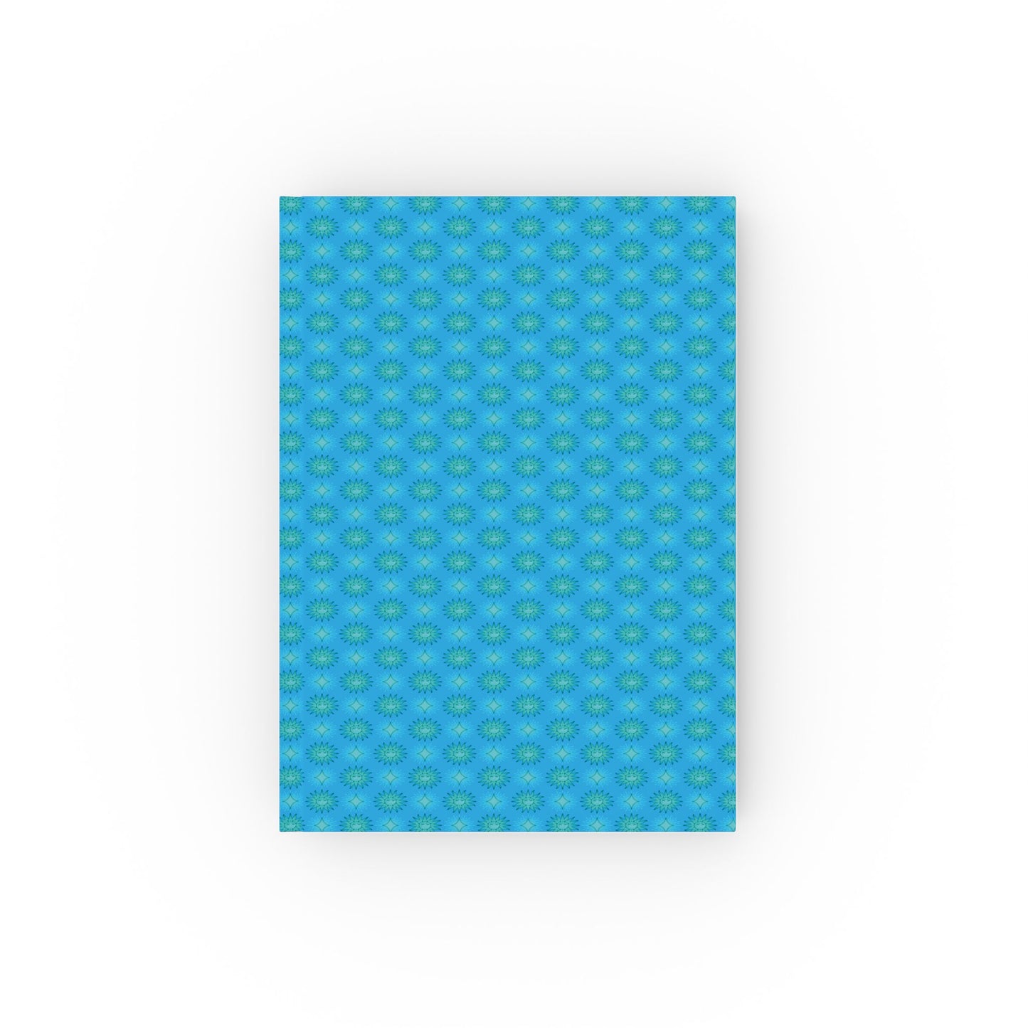 Light Blue Star-crossed Bodies Hard Backed Journal with 128 blank pages, 5.2" x 7.4"