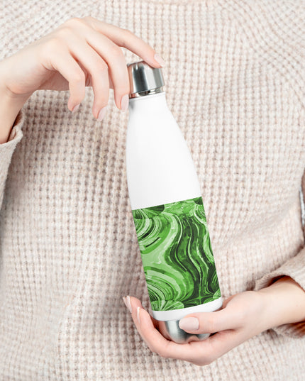 Uzi Spiral Mint Pastel 20oz Insulated Water Bottle