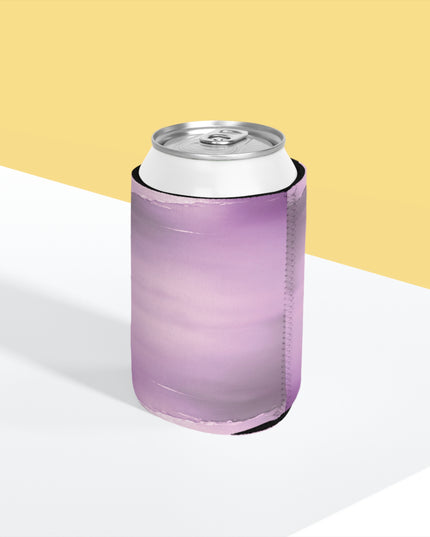 Dark Pink Sea Amethyst Fog 12 oz Can Cooler Sleeve