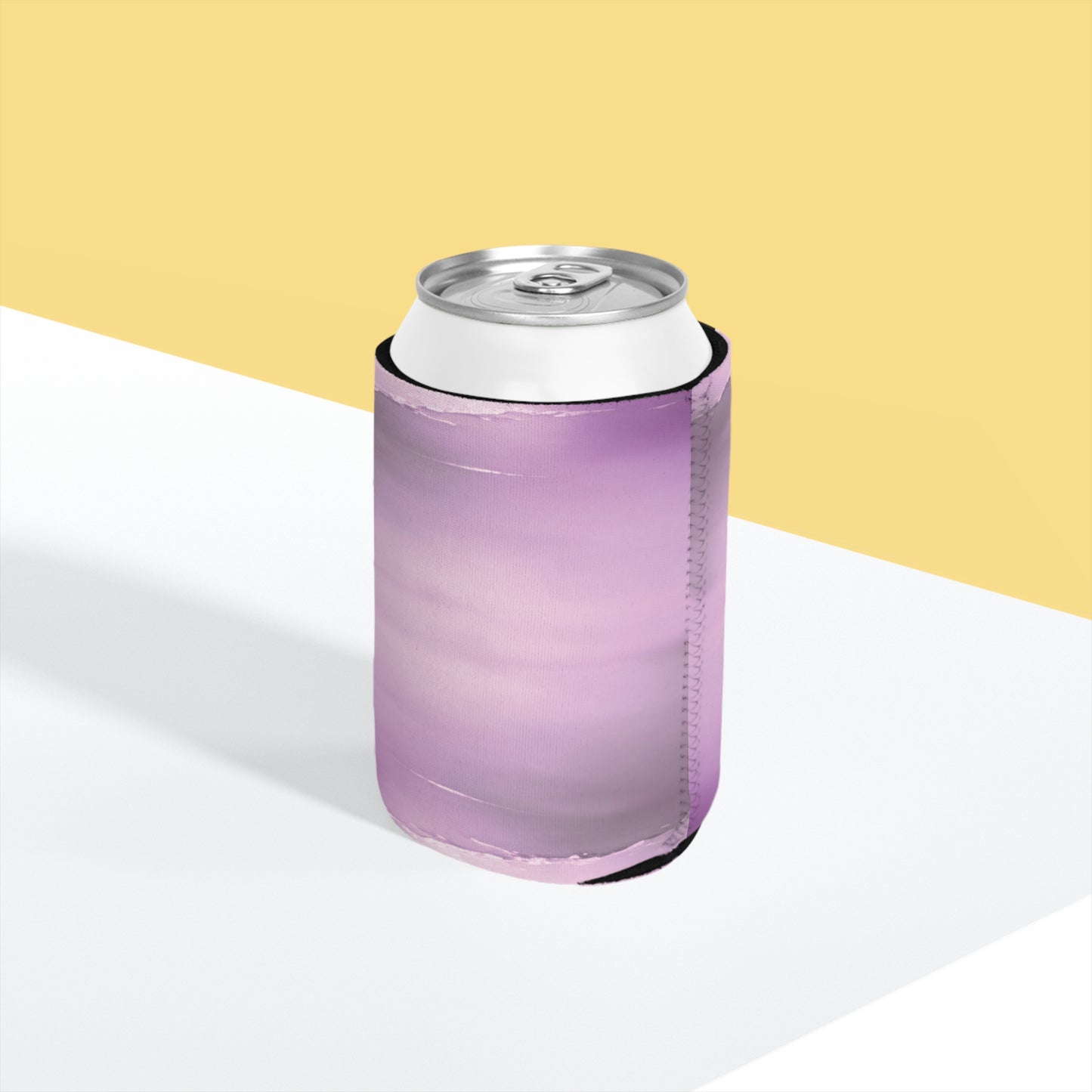 Dark Pink Sea Amethyst Fog 12 oz Can Cooler Sleeve