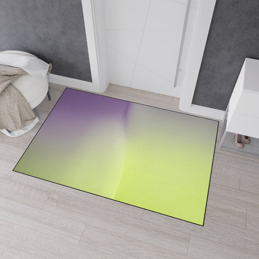 Purple Golden Fade 48" x 72" Heavy Duty Floor Mat