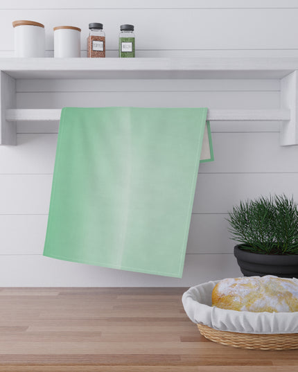 Mint Fade Tea Towels (cotton, poly), 18" x "30