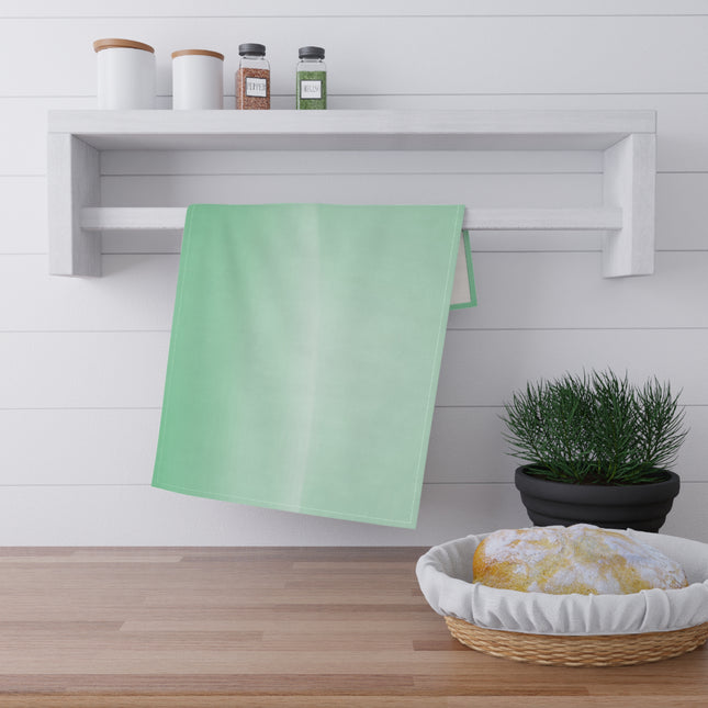 Mint Fade Tea Towels (cotton, poly), 18" x "30