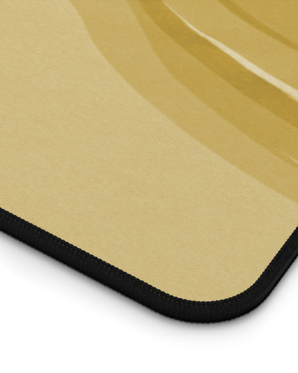 Brown Wavey 16" x 32" Desk Mat