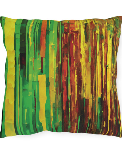 Striped Beta Pastel 16" x 16" Outdoor Pillow