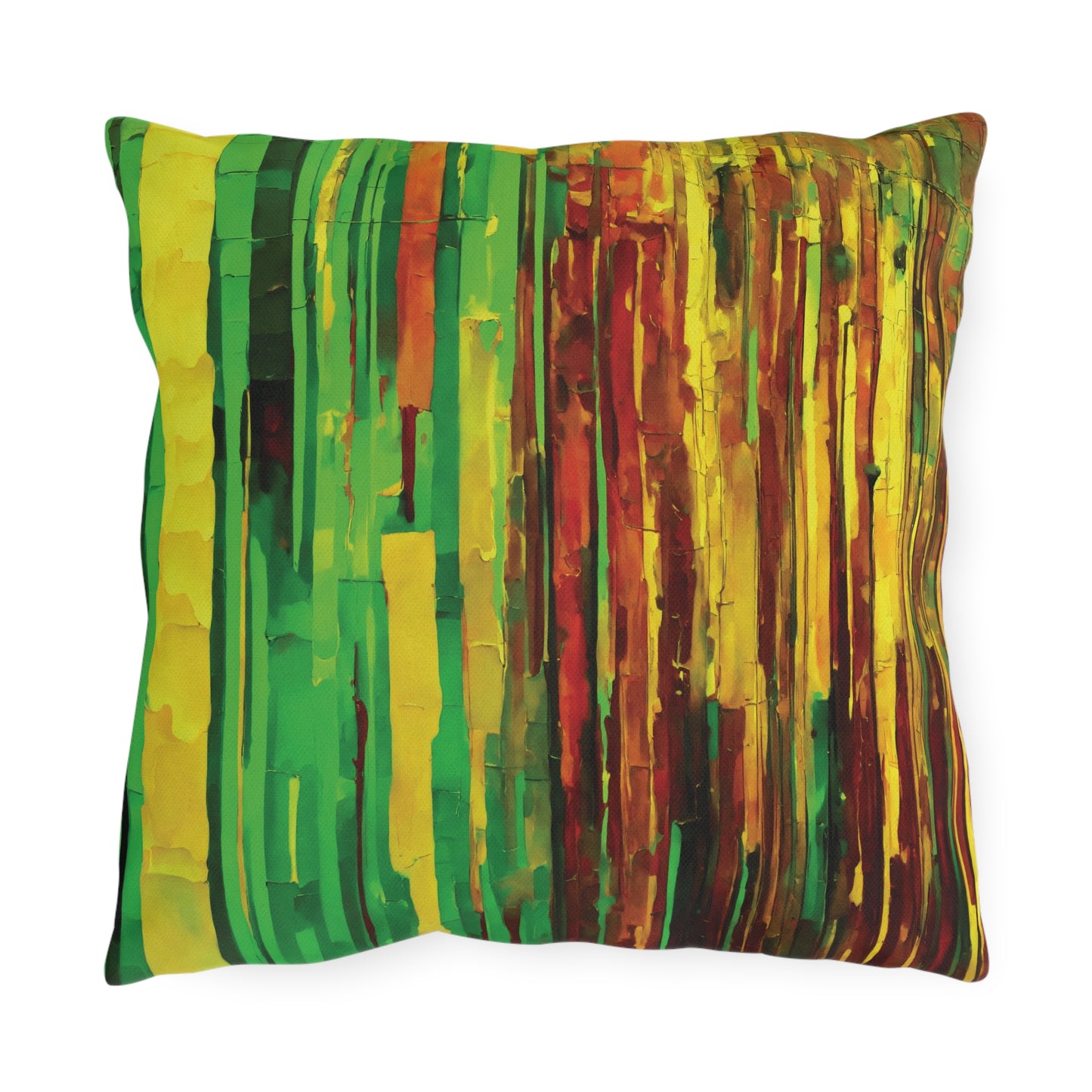 Striped Beta Pastel 16" x 16" Outdoor Pillow